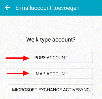 Kies je type account