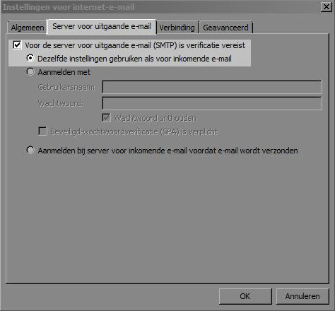 Hoe stel ik Outlook in?